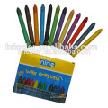 Children Safety Multi-color 12 color Crayon